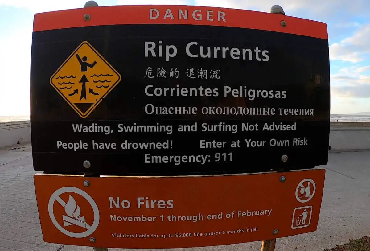 Rip Current Warning Image