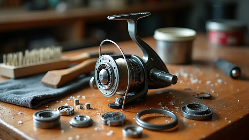 clean saltwater reels properly