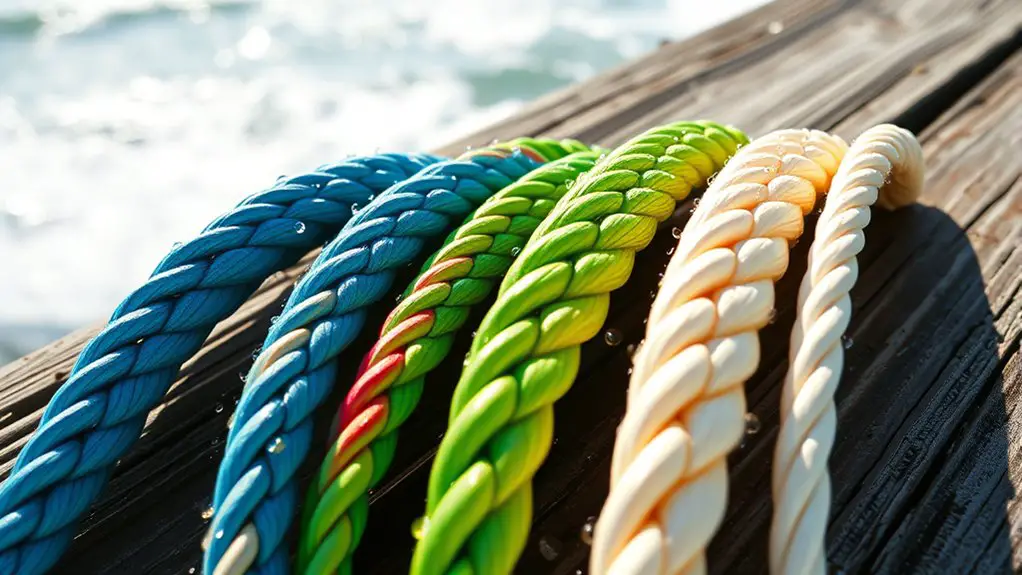 color changing fishing lines