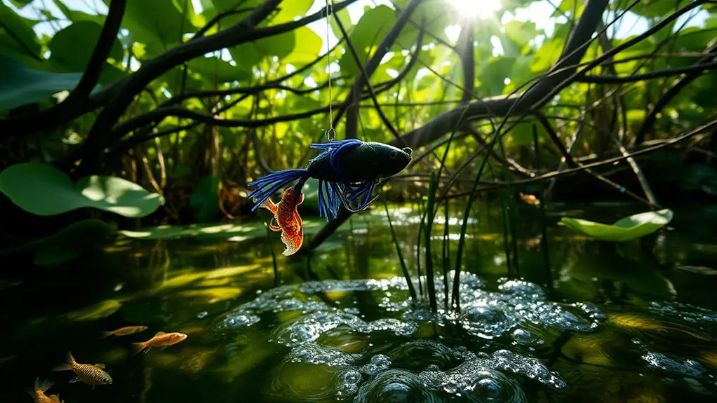 fishing in dense cover