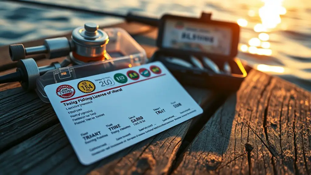 fishing license endorsements required