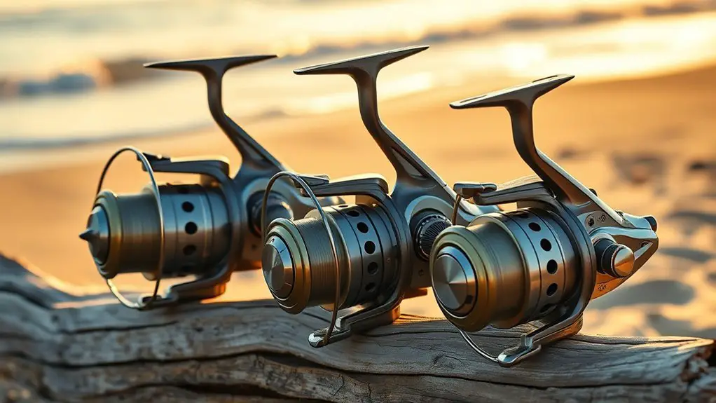 gear ratio impacts surf fishing