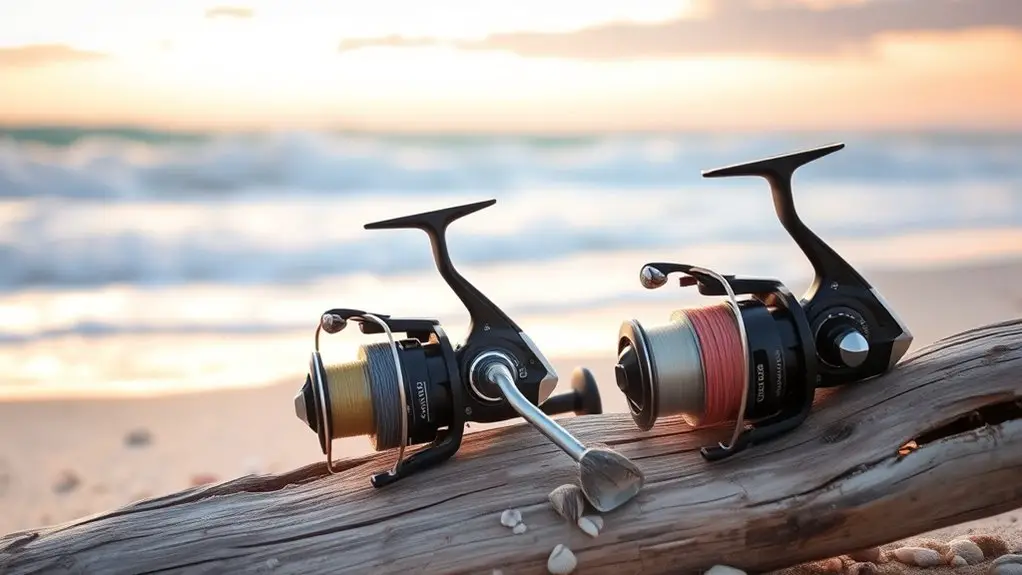 line capacity for surf fishing