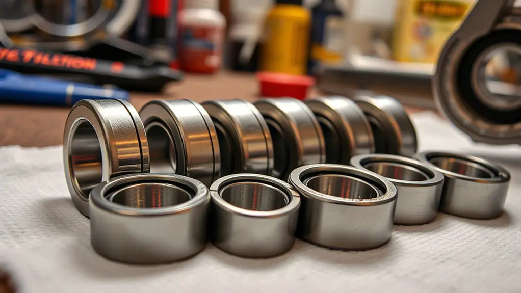 maintain bearings for longevity