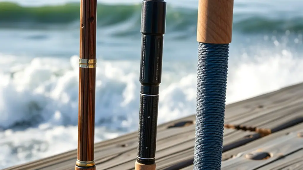 material choices for surf rods
