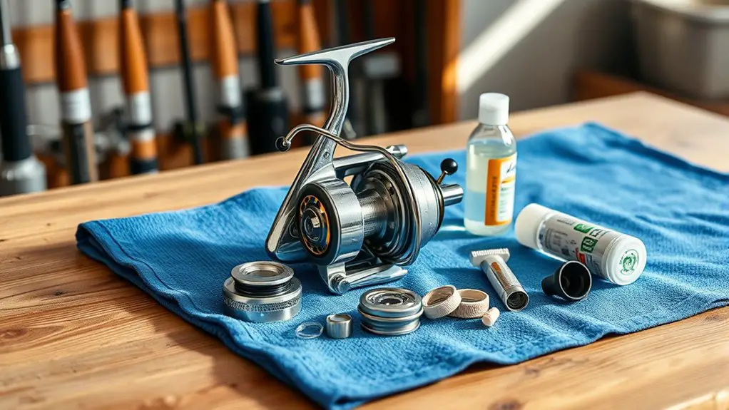 proper reel storage practices