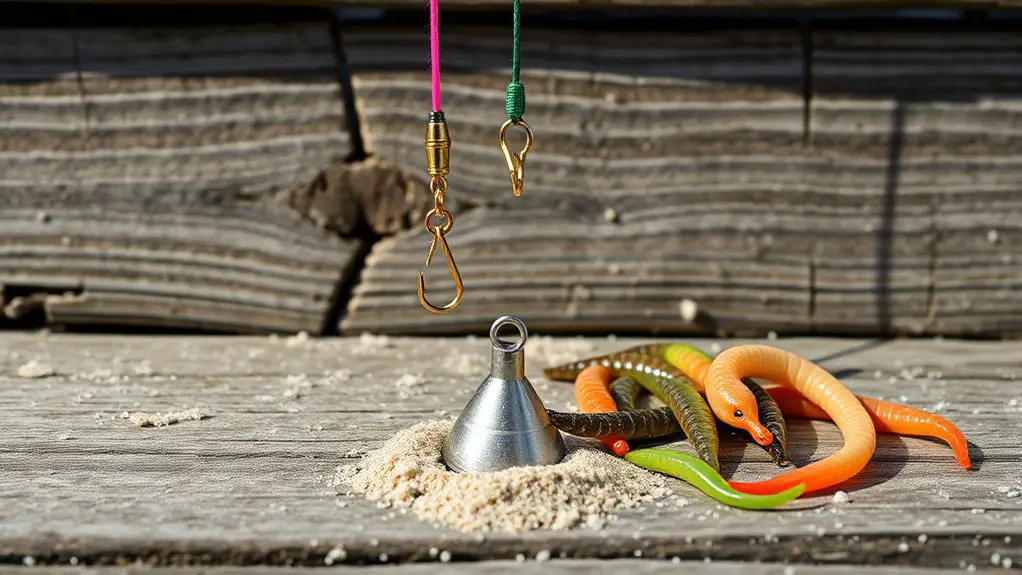 surf perch rig setup