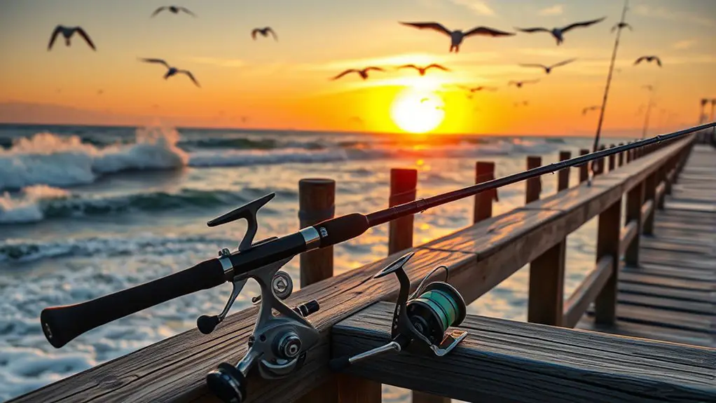 surf rods vs pier rods