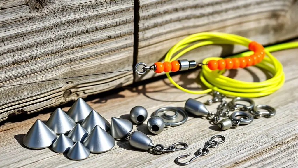 terminal tackle and line