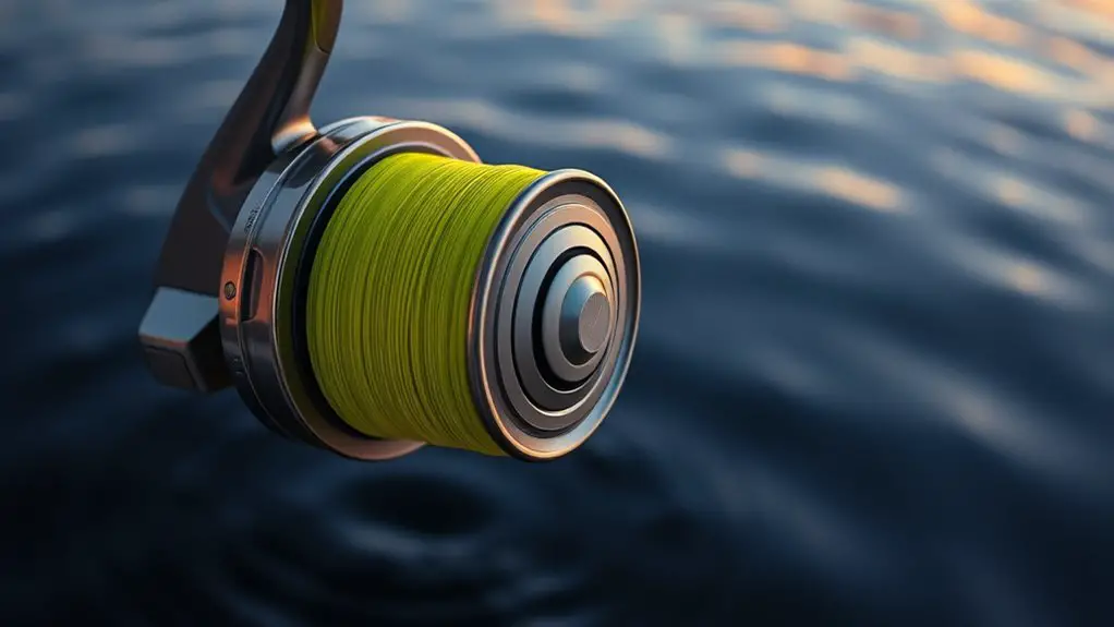 testing freshly spooled reel